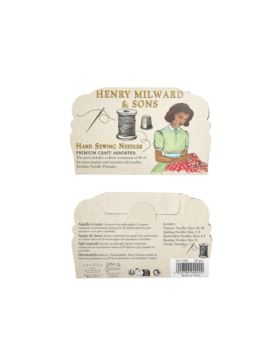 Opakowanie karnetów igieł do szycia ręcznego MILWARD - C003.2511409 - 40x20szt./opak.
