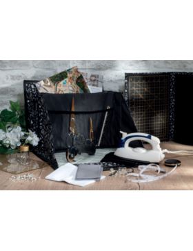 Torba na akcesoria krawieckie - Hemline Gold - 17,5x28,5x36,5 cm - MR4697.584.HG