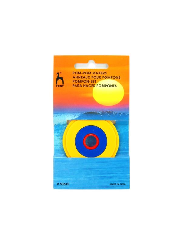 Przyrząd do robienia pomponów PONY - 60642 - 3szt./opak.