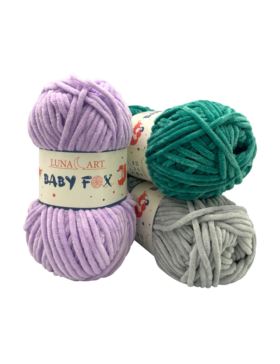 Włóczka - Luna Art. - Baby Fox - 0,5kg/opak.