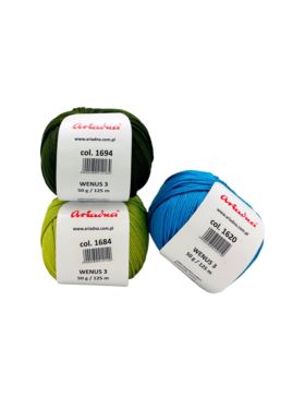 Włóczka - Ariadna - Wenus 3 - 0,3kg/opak.