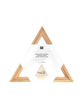 Ramka drewniana trójkątna RICO DESIGN - 21x18,3 cm - 95332.00.00