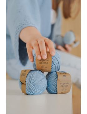 Włóczka - Rico Design - Essentials Organic Cotton Aran - 250g/opak.