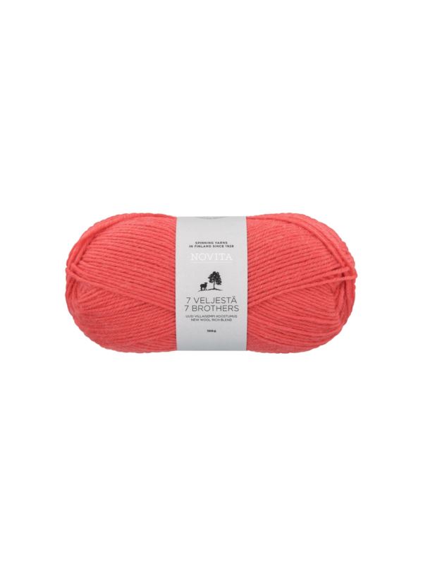 Włóczka - Novita - 7 Veljesta - 0,5kg/opak.