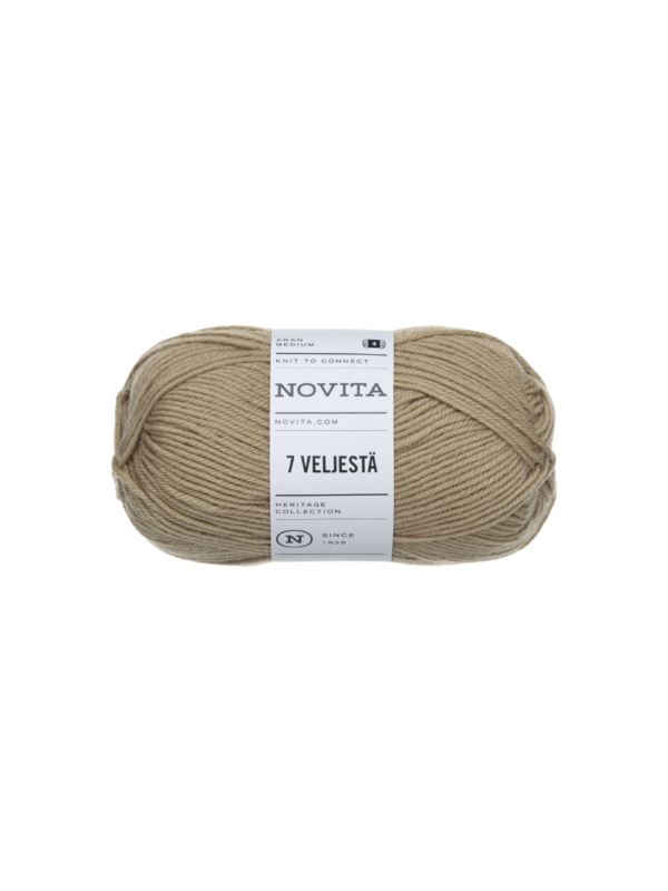 Włóczka - Novita - 7 Veljesta - 0,5kg/opak.