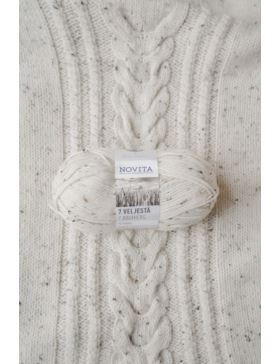 Włóczka - Novita - 7 Veljesta Nummi - 0,5kg/opak.