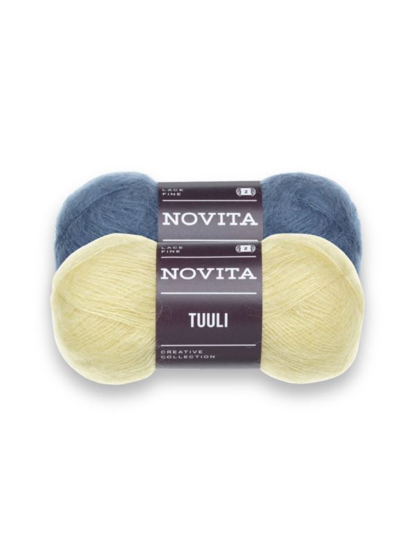 Włóczka/zestaw - Novita - Tuuli - 9 kol. x 1 motek (25g) - 0,225kg/opak.