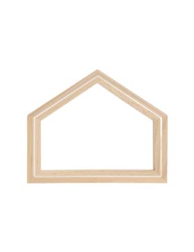 Ramka drewniana domek RICO DESIGN - 20x16,5 cm - 100179