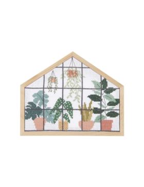 Ramka drewniana domek RICO DESIGN - 20x16,5 cm - 100179