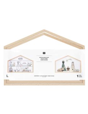 Ramka drewniana domek RICO DESIGN - 27,5x19 cm - 100180