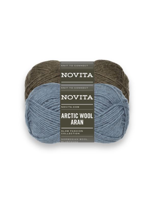 Włóczka - Novita - Arctic Wool Aran - 0,5kg/opak.