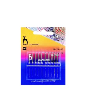 Igły do maszyn PONY - standard - rozm.70-100 - 51013 - 10szt./opak.