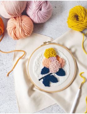 Bawełna do punch needle RICO DESIGN - 50x140 cm