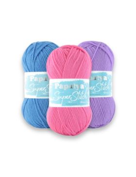 Włóczka/zestaw - Papatya - Super Stitch - 46 kol. x 1 motek (100g) - 4,6kg/opak.