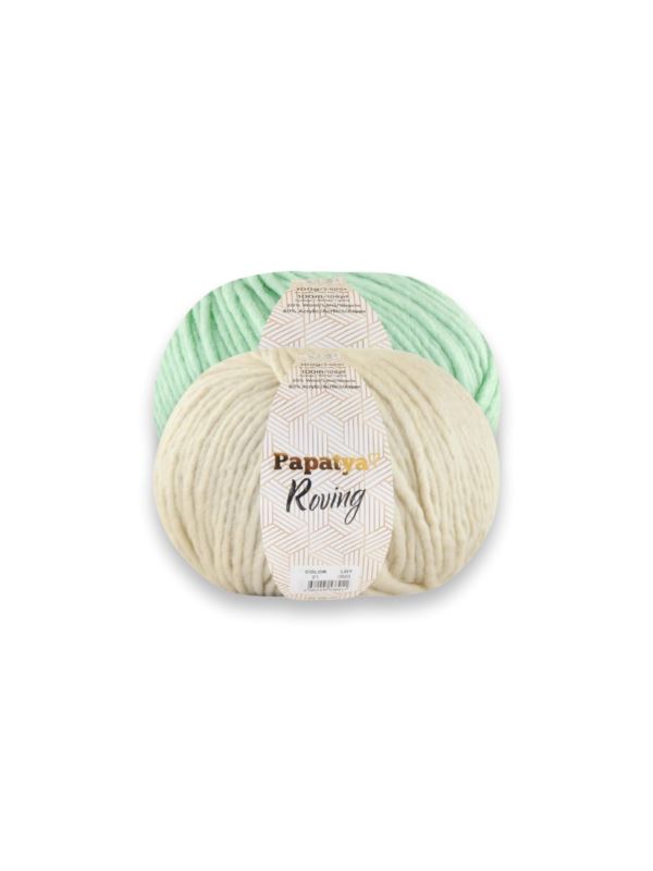 Włóczka/zestaw - Papatya - Roving - 22 kol. x 1 motek (100g) - 2,2kg/opak.