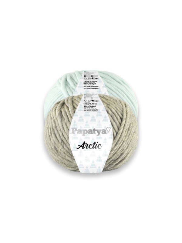 Włóczka/zestaw - Papatya - Arctic - 10 kol. x 1 motek (190g) - 1,9kg/opak.