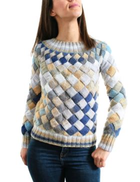 Włóczka - Papatya - Batik - 0,5kg/opak.