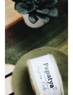 Włóczka - Papatya - Cake Angora - 0,8kg/opak.