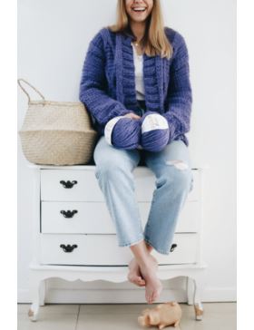 Włóczka - Papatya - Roving - 0,6kg/opak.