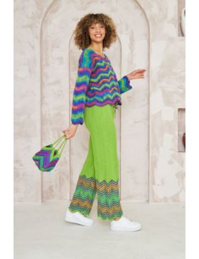 Włóczka - Papatya - Batik Vibrant - 0,5kg/opak.