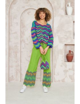 Włóczka - Papatya - Batik Vibrant - 0,5kg/opak.