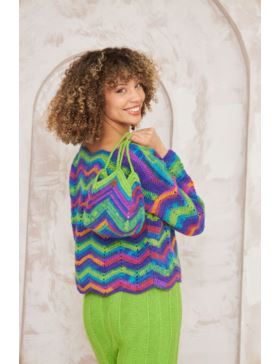 Włóczka - Papatya - Batik Vibrant - 0,5kg/opak.