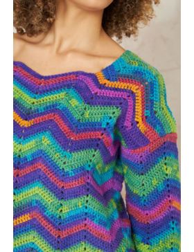 Włóczka - Papatya - Batik Vibrant - 0,5kg/opak.