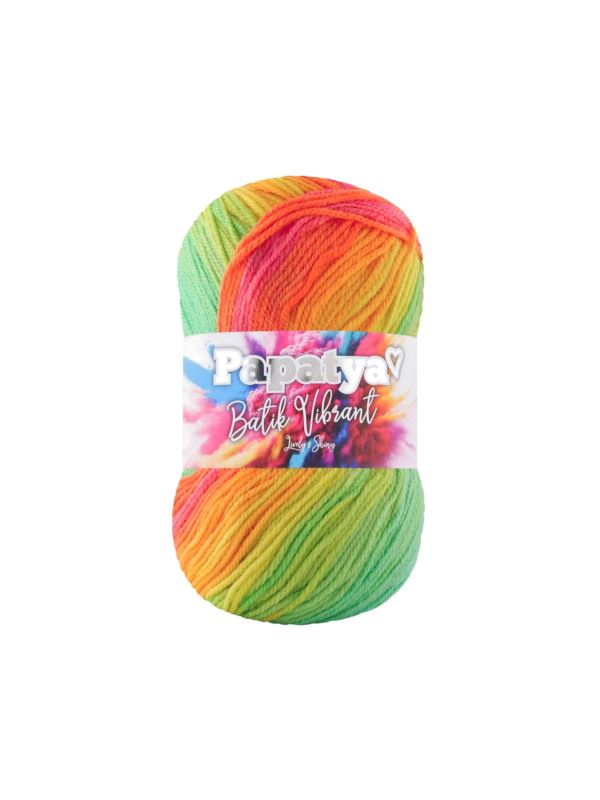 Włóczka - Papatya - Batik Vibrant - 0,5kg/opak.