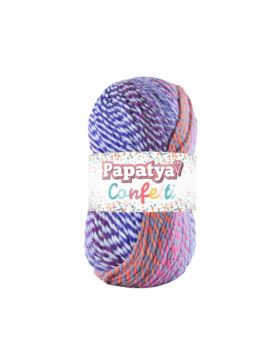 Włóczka - Papatya - Confetti - 0,5kg/opak.