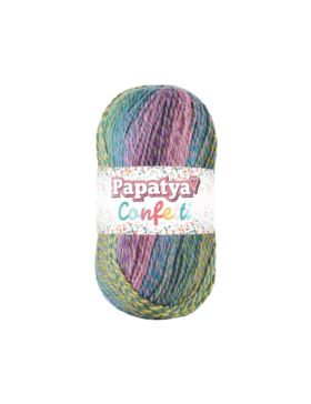 Włóczka - Papatya - Confetti - 0,5kg/opak.