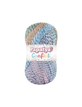 Włóczka - Papatya - Confetti - 0,5kg/opak.