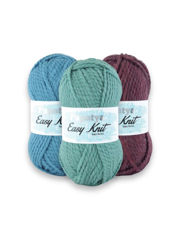 Włóczka/zestaw - Papatya - Easy Knit/Easy Knit Tweed - 28 kol. x 1 motek (150g) - 4,2kg/opak.