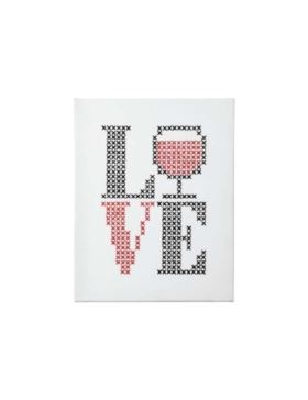 Zestaw startowy do haftu ANCHOR XXL - Love - ALBE002-WINEX