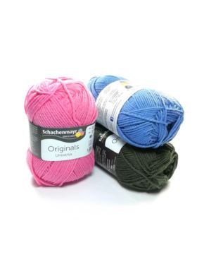 Włóczka/zestaw - Schachenmayr Original - Universa - 25 kol. x 2 motki (100g) - 2,5kg/opak.