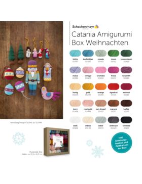 Włóczka/zestaw do amigurumi - Schachenmayr Original - Catania - Christmas - 25 kol. x 1 motek (20g) - 0,5kg/opak.