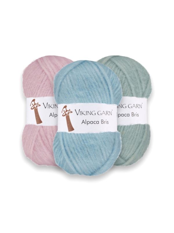 Włóczka/zestaw - Viking Garn - Alpaca Bris - 20 kol. x 1 motek (50g) - 1kg/opak.