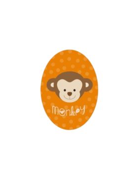 Łaty termoprzylepne drukowane LECCO - 7,5x10,5 cm - Animals - 08517 - 32szt./opak.