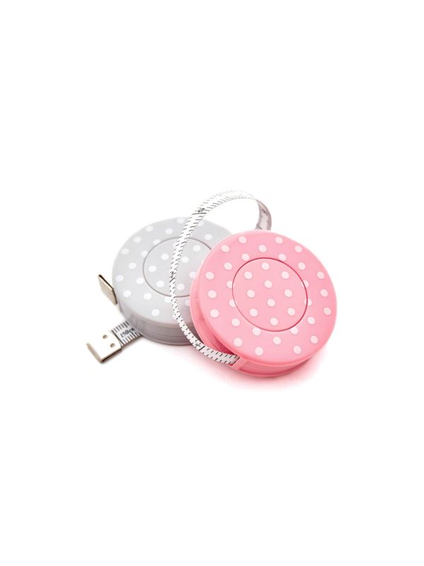 Centymetr krawiecki automatycznie zwijany - 150 cm - +253.MET.POLKA3