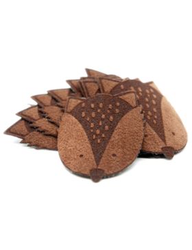 Aplikacje termoprzylepne grawerowane LECCO - Animals Medium - 00516 - 24szt./opak.