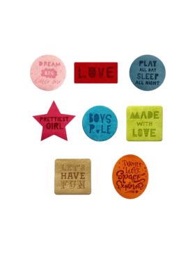 Aplikacje termoprzylepne grawerowane LECCO - Love - 00526 - 32szt./opak.