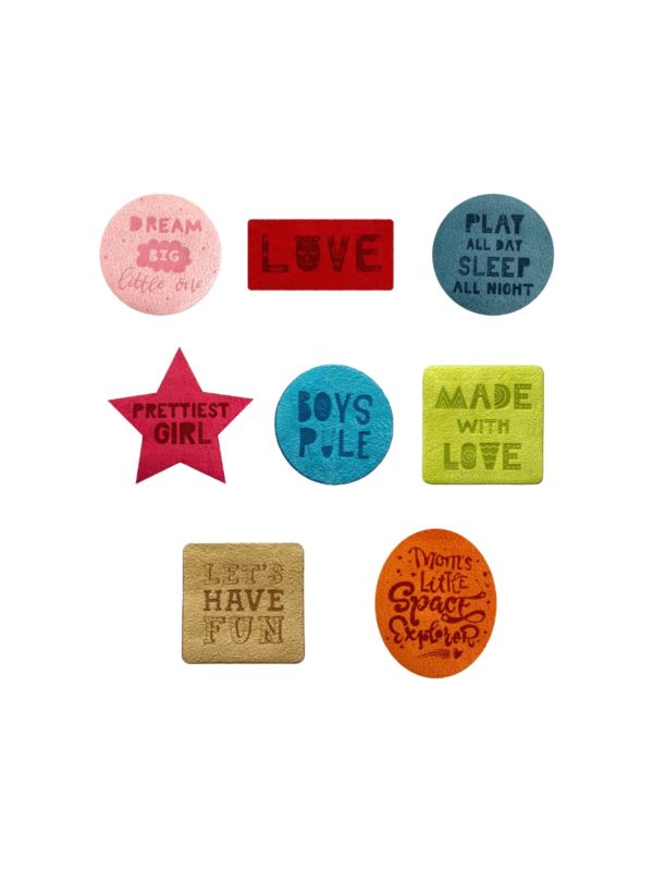 Aplikacje termoprzylepne grawerowane LECCO - Love - 00526 - 32szt./opak.