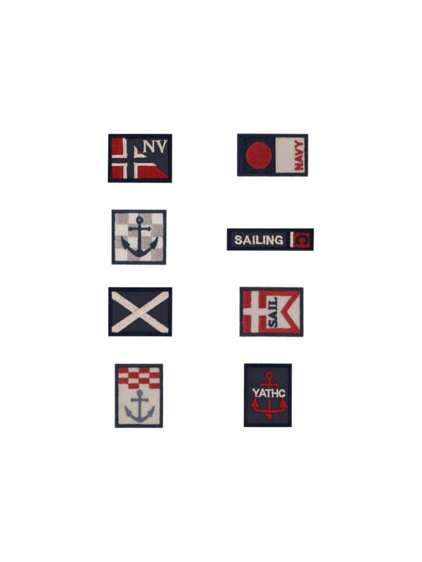Aplikacje termoprzylepne haftowane LECCO - Sailing - 05190 - 32szt./opak.