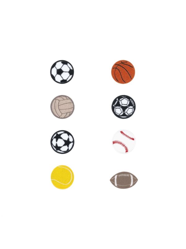 Aplikacje termoprzylepne haftowane LECCO - Balls - 05191 - 32szt./opak.