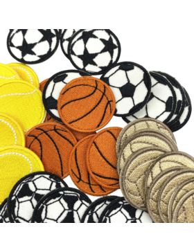 Aplikacje termoprzylepne haftowane LECCO - Balls - 05191 - 32szt./opak.