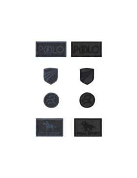 Aplikacje termoprzylepne haftowane LECCO - Polo Sport - 05193 - 32szt./opak.