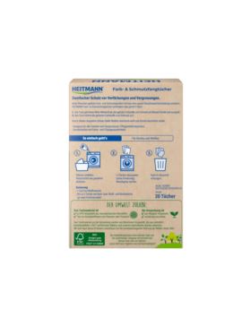 Chusteczki wyłapujące kolor i brud HEITMANN - FSC-mix - 1024041 - 20szt./opak.