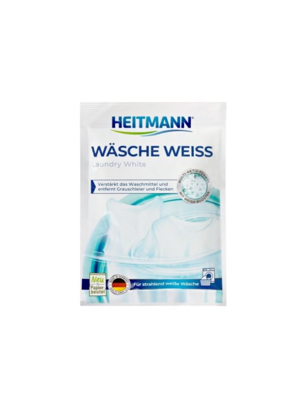 Saszetka wybielająca do prania białych tkanin HEITMANN - 3512 - 50g/szt.