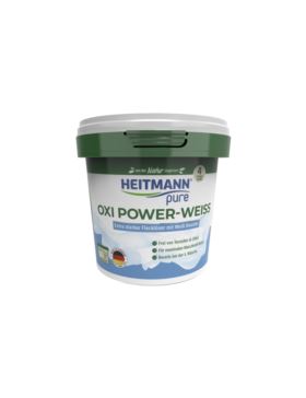 Odplamiacz w proszku do białych tkanin HEITMANN PURE - Oxi Power White - 1012534 - 500g/szt.