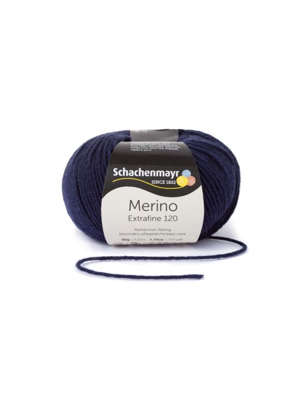 Włóczka - Schachenmayr Merino - Extrafine 120 - 0,25kg/opak.