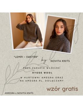 Włóczka - Novita - Hygge Wool - 0,5kg/opak.